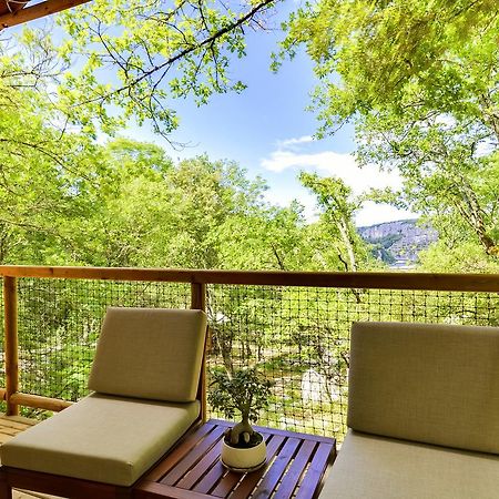 Cabanes Lodges Le Serviere Balazuc Exterior photo